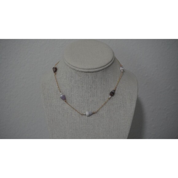 Dainty Shell Necklace, Multi Seashell Jewelry - Picture 1 of 7